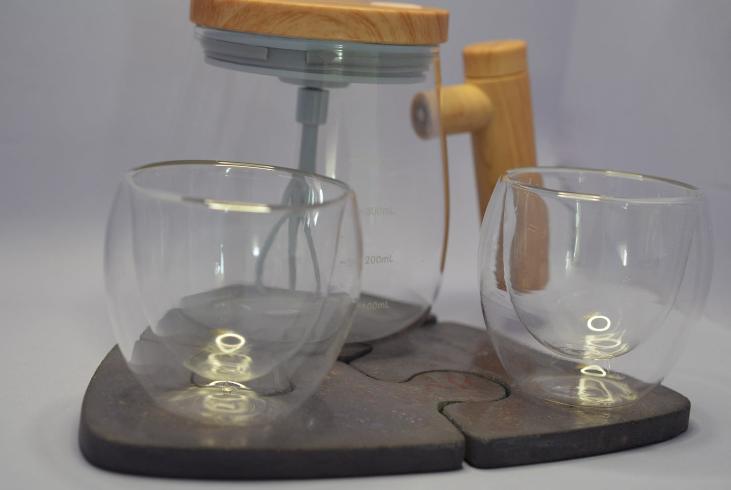 Artisan Puzzle Coasters: Handcrafted Rustic Elegance for Your Home